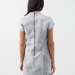 Polygon Leather Dress