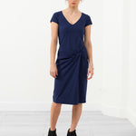 V-Neck Twist Dress