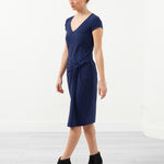 V-Neck Twist Dress