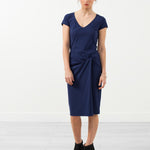 V-Neck Twist Dress