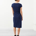 V-Neck Twist Dress