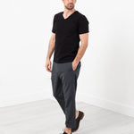 Flat Front Cuffed Trouser