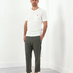 Flat Front Cuffed Trouser