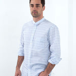 Mandarin Collar Formal Shirt