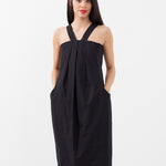 V-Strap Pocket Dress