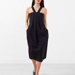V-Strap Pocket Dress