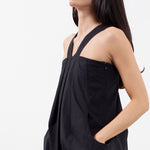 V-Strap Pocket Dress
