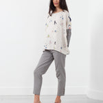 Long Sleeve Box Blouse