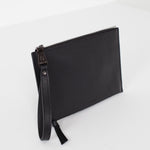 Double Zip Clutch