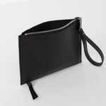 Double Zip Clutch