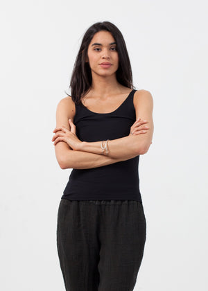 Feather Ribbed Tank