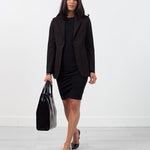 Double Pocket Blazer in Black
