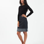 Cuffed Skirt