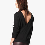 Symphonie Sweatshirt in Black