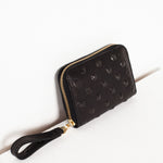 Elodie Leather Wallet in Black