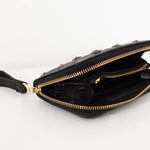 Elodie Leather Wallet in Black