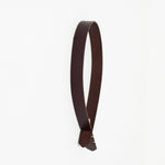 Buckle-less Belt in Brown