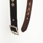 Harlequin Belt in Brown