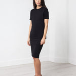 Ribbed Short Sleeve Knit