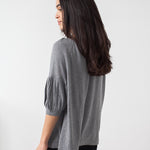 Cashmere Puff Sleeve Knit