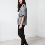 Cashmere Puff Sleeve Knit