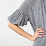 Cashmere Puff Sleeve Knit