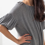 Cashmere Puff Sleeve Knit