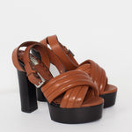 Farlill Heel in Brown