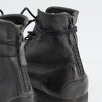Listello Lace-Up Boot in Slate Grey