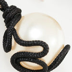 Float Bead Earring in Pearl