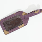 Oscar Luggage Tag in Blueberry