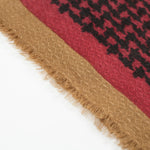 Houndstooth Square in Rouge