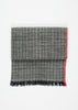 Diamond Scarf in Black/Natural