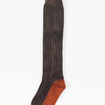 Cashmere Knit Sock in Bronze