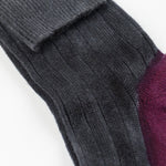Cashmere Knit Sock in Grey